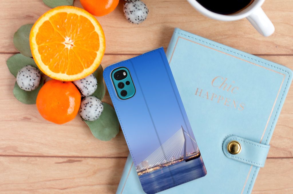 Motorola Moto G22 Book Cover Rotterdam - B2C Telecom