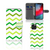 Apple iPhone 11 Pro Telefoon Hoesje Zigzag Groen
