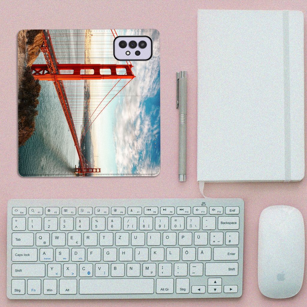 Samsung Galaxy A33 5G Book Cover Golden Gate Bridge - B2C Telecom