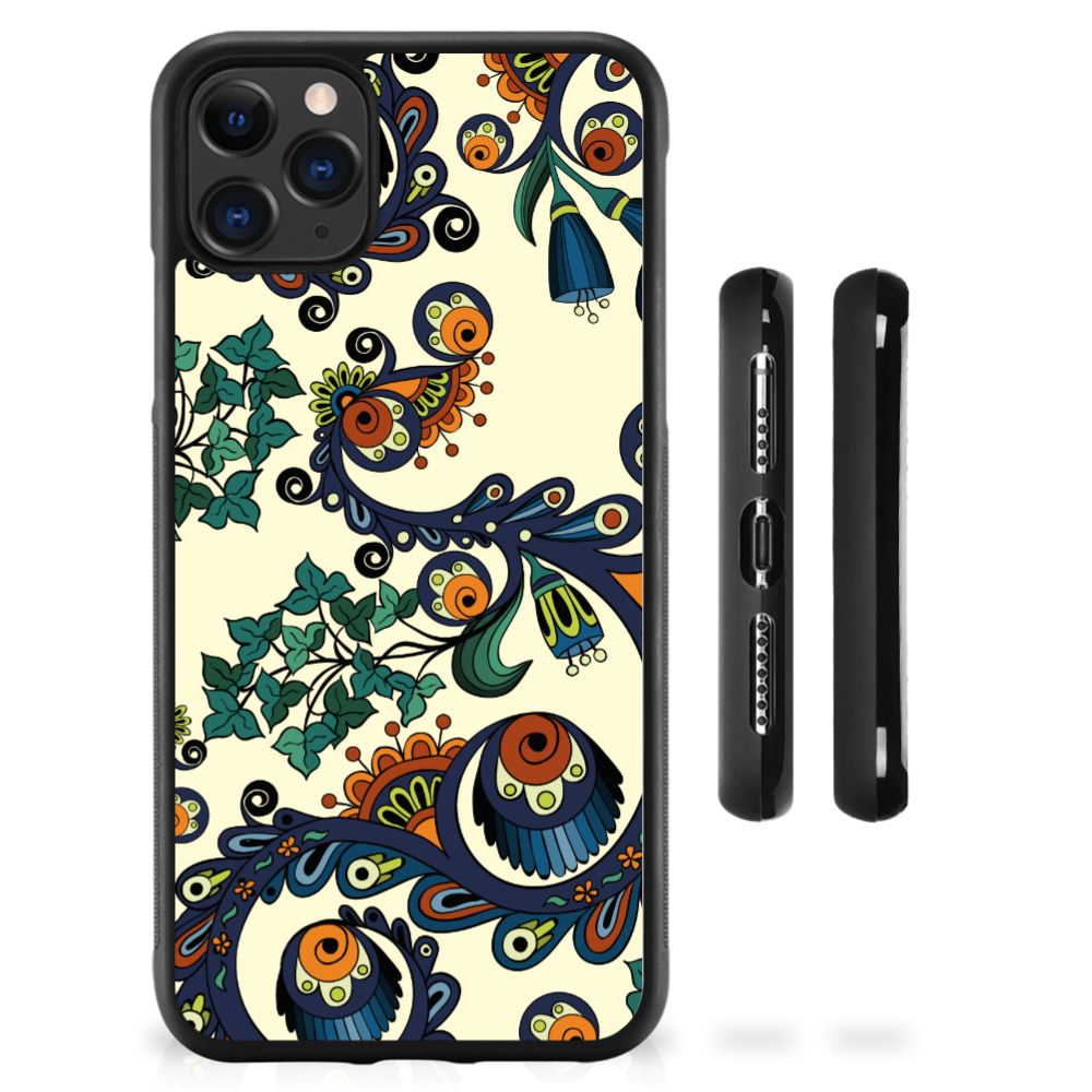 Hoesje TPU Apple iPhone 11 Pro Max Barok Flower B2C Telecom