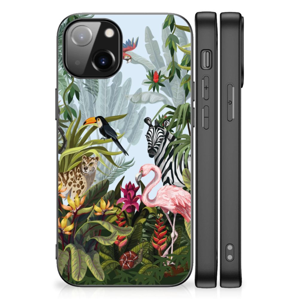 Dierenprint Telefoonhoesje voor Apple iPhone 13 Jungle B2C Telecom