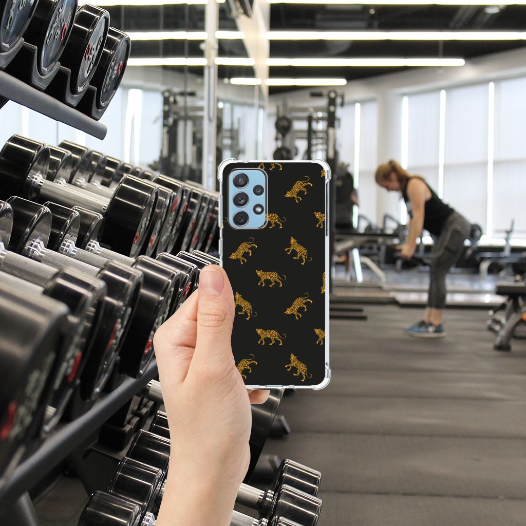 Case Anti-shock voor Samsung Galaxy A73 Leopards B2C Telecom