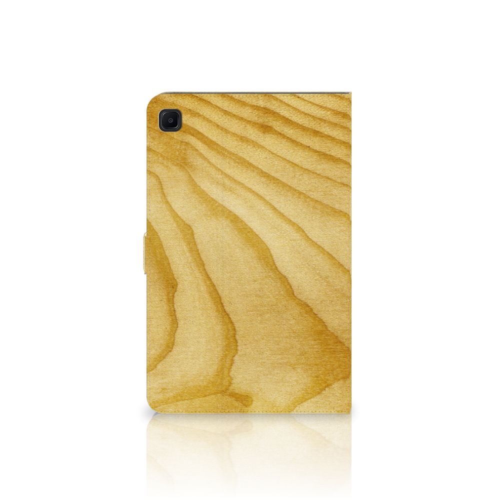 Samsung Galaxy Tab S6 Lite | S6 Lite (2022) Tablet Book Cover Licht Hout
