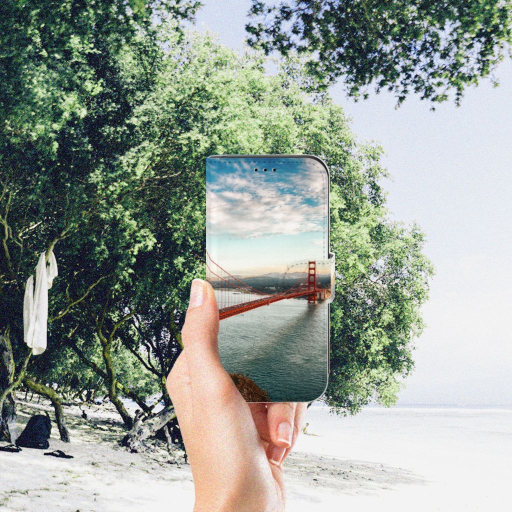 Apple iPhone 11 Pro Flip Cover Golden Gate Bridge