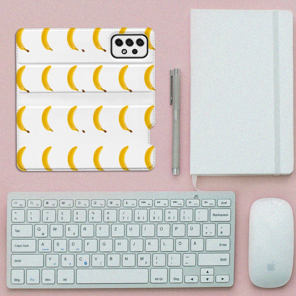 Samsung Galaxy A73 Flip Style Cover Banana - B2C Telecom