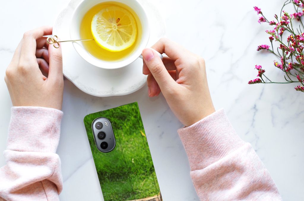 Motorola Edge 30 Pro Hoesje maken Panda - B2C Telecom