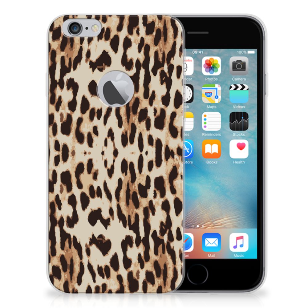 Apple iPhone 6 Plus | 6s Plus TPU Hoesje Leopard