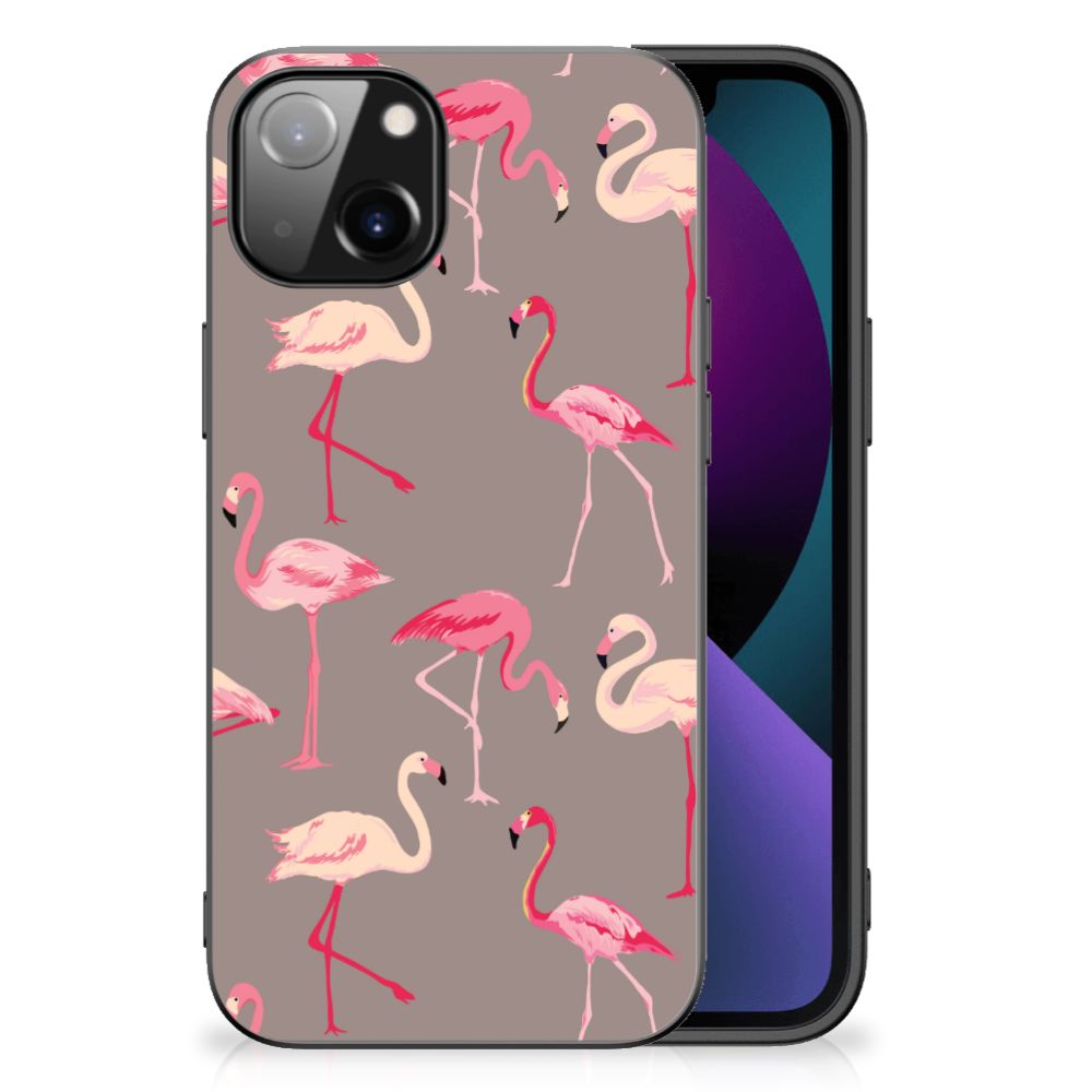 Apple iPhone 13 Dierenprint Telefoonhoesje Flamingo B2C Telecom
