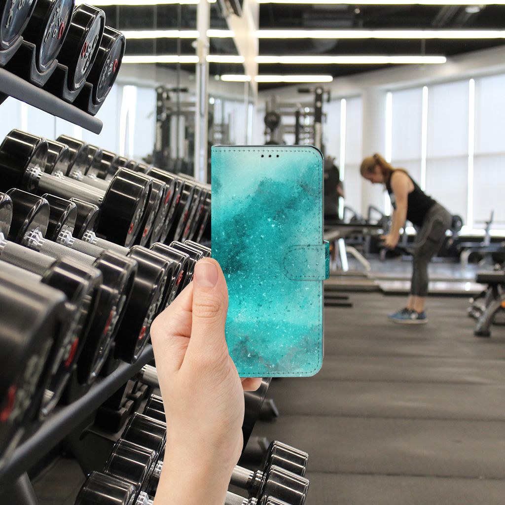Hoesje OPPO Find X5 Pro Painting Blue