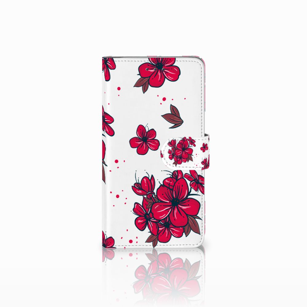 Samsung Galaxy J7 2016 Hoesje Blossom Red