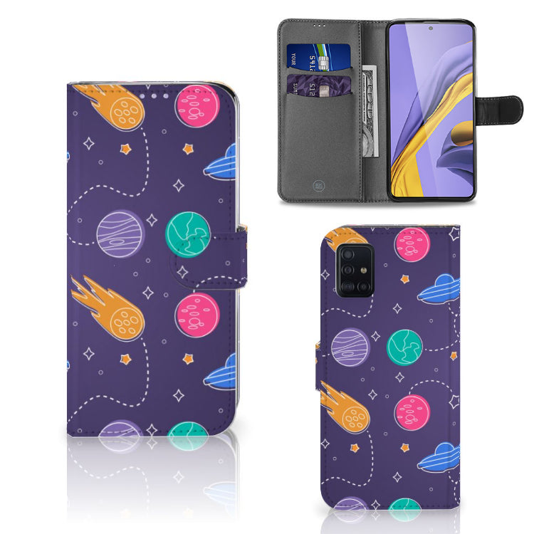 Samsung Galaxy A51 Wallet Case met Pasjes Space