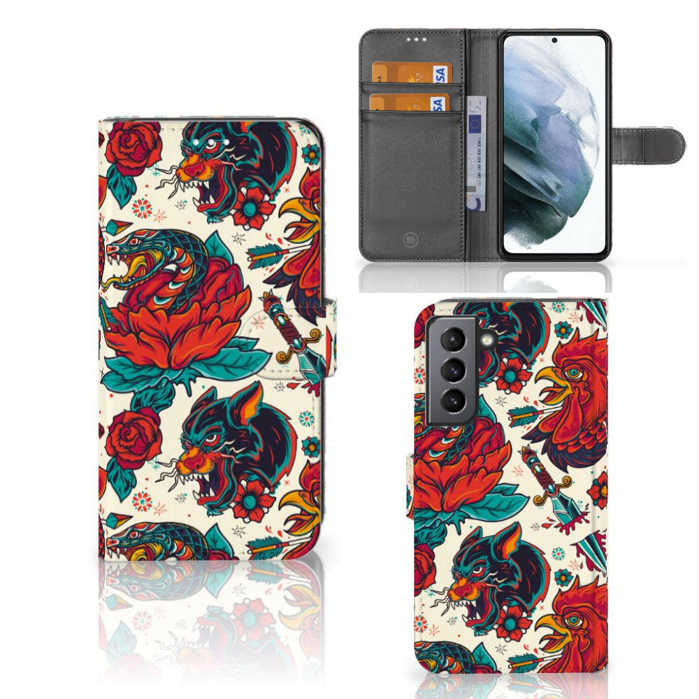 Telefoonhoesje met foto voor Samsung Galaxy S21 FE Old Skool