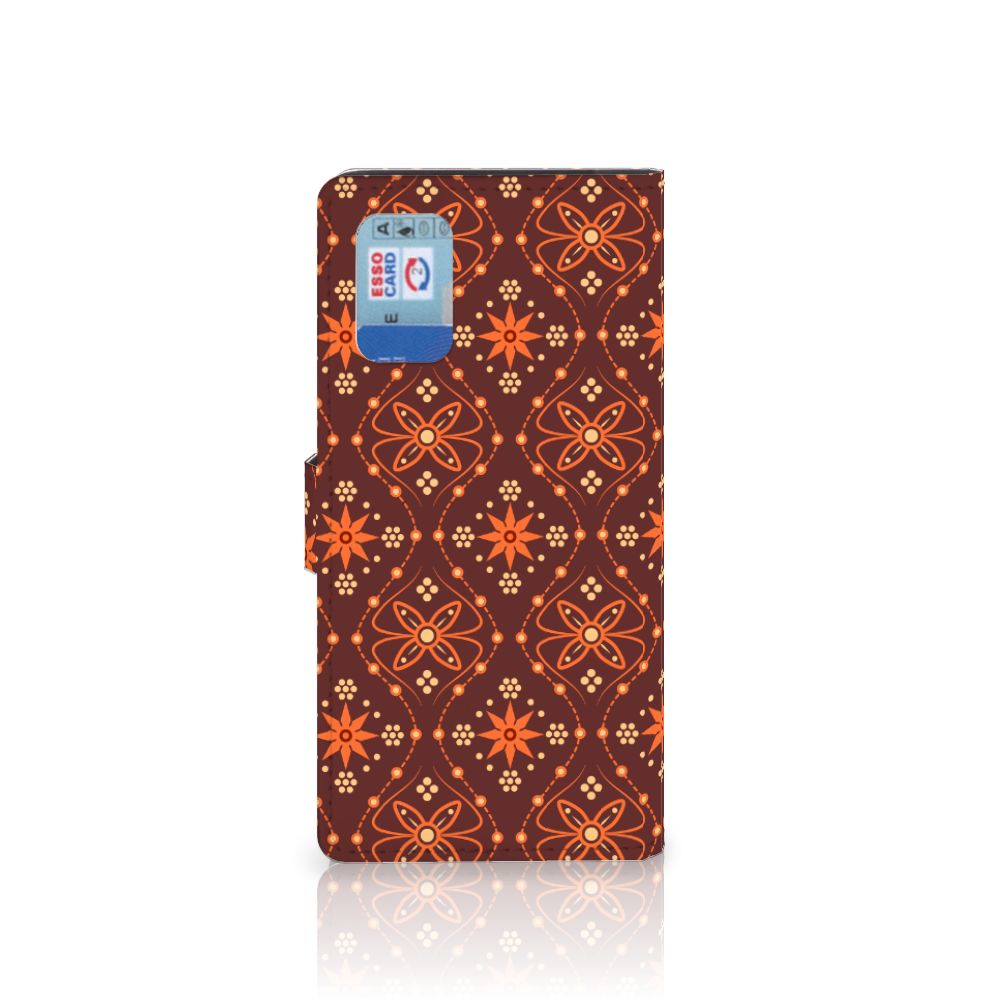 Samsung Galaxy A02s | M02s Telefoon Hoesje Batik Brown