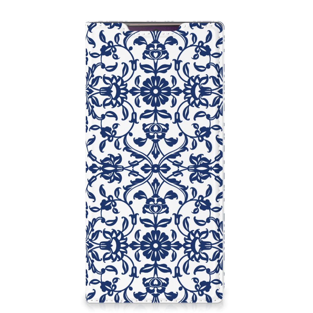 Samsung Galaxy Note 20 Ultra Smart Cover Flower Blue - B2C Telecom