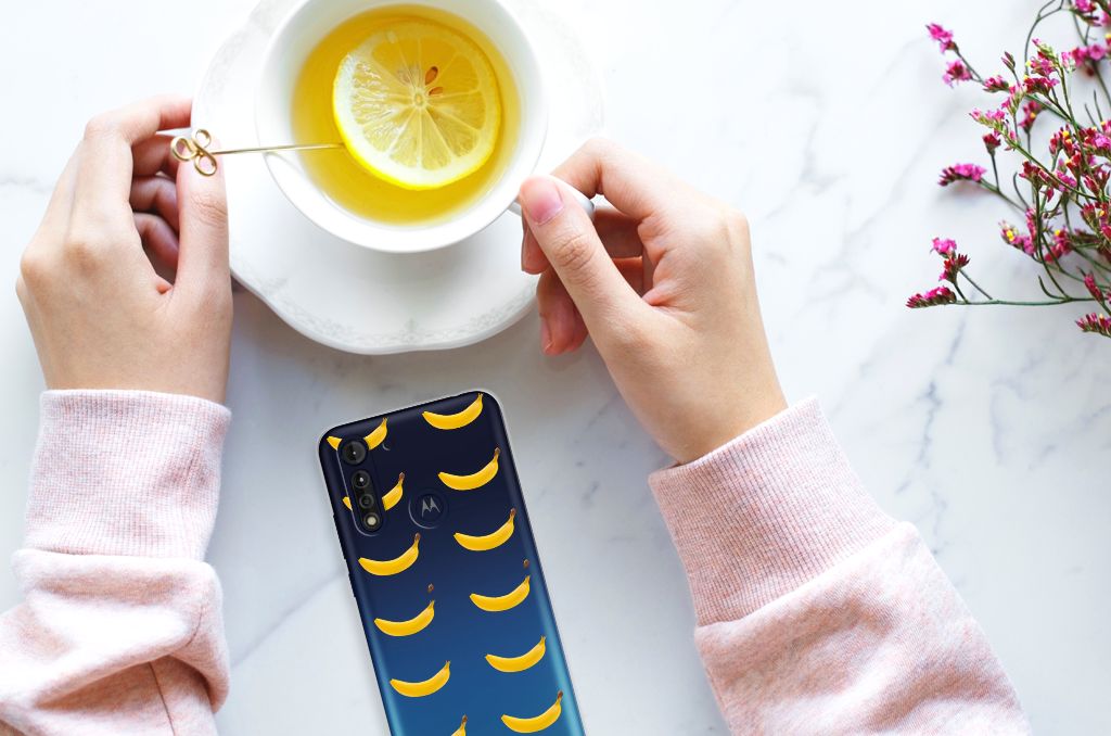 Motorola Moto G8 Power Lite Siliconen Case Banana B2C Telecom