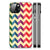 Apple iPhone 13/14 Back Case Zigzag Multi Color