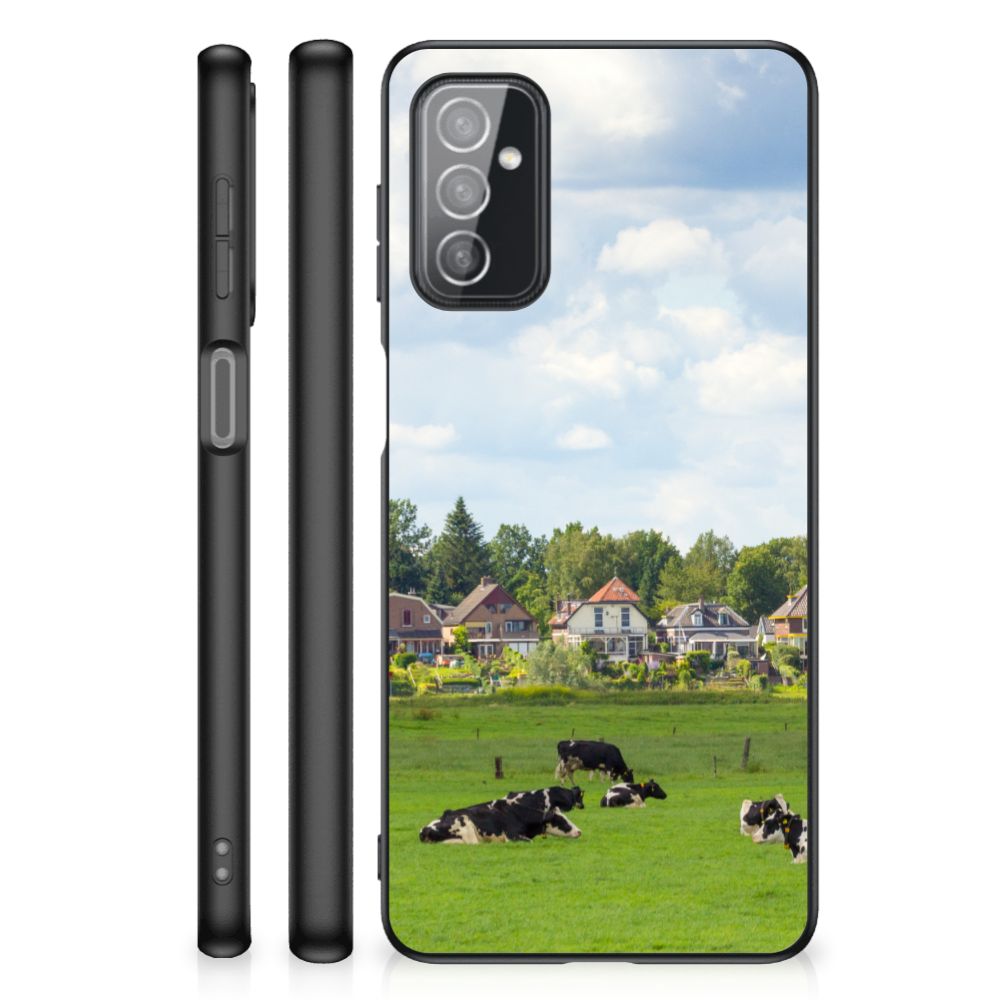 Samsung Galaxy M52 Dierenprint Telefoonhoesje Koeien B2C Telecom