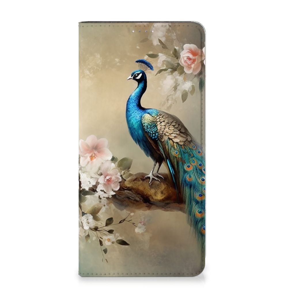 Hoesje maken voor Samsung Galaxy A14 5G Vintage Pauwen