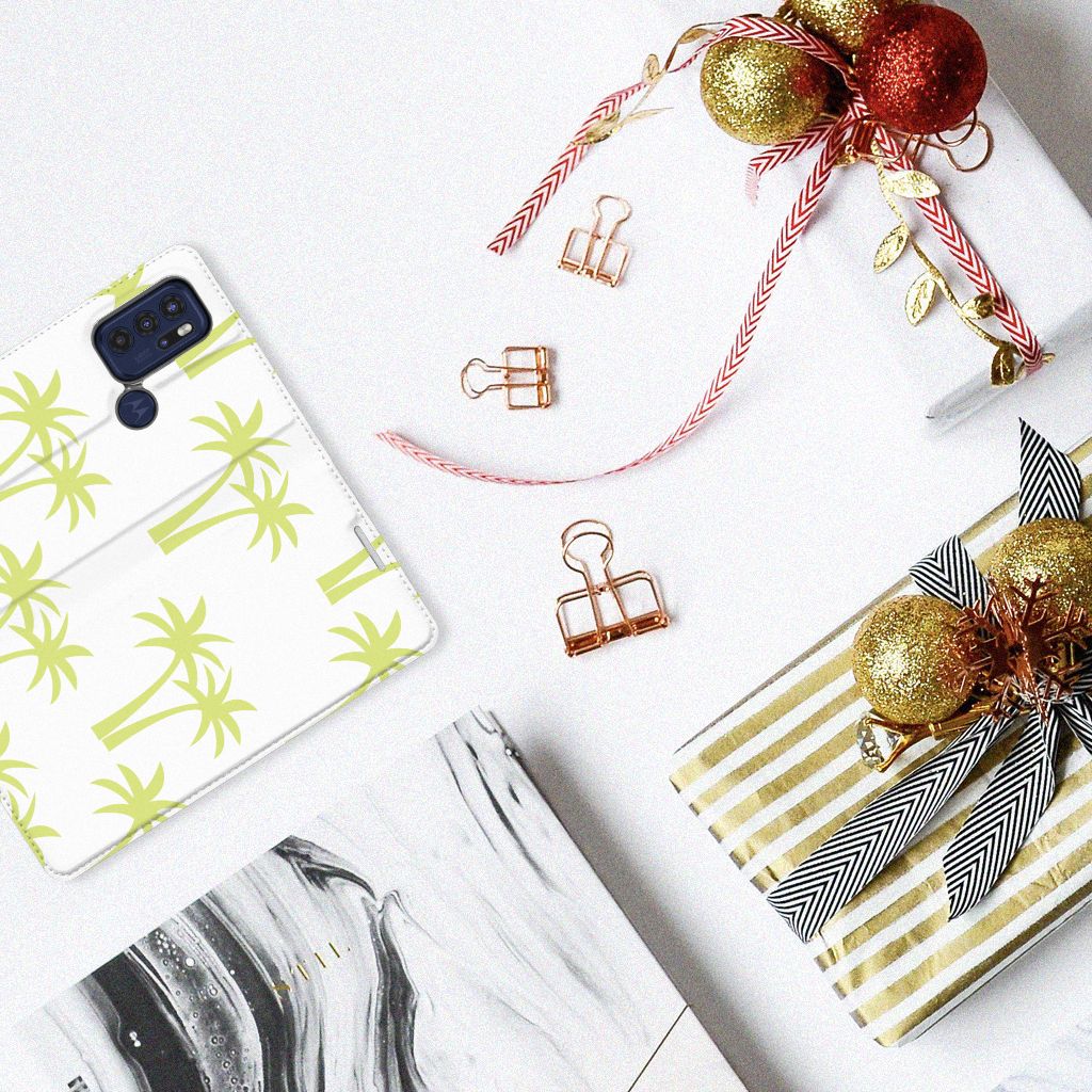 Motorola Moto G60s Smart Cover Palmtrees - B2C Telecom