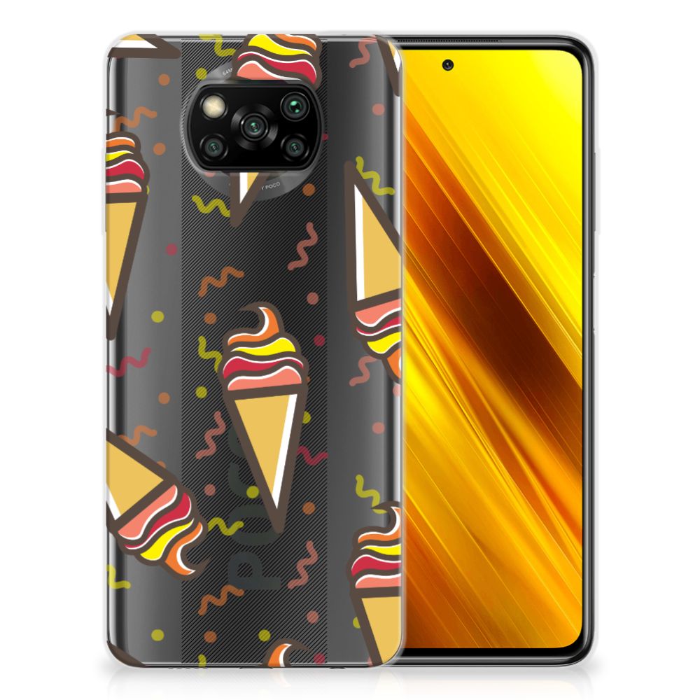 Xiaomi Poco X3 | Poco X3 Pro Siliconen Case Icecream B2C Telecom