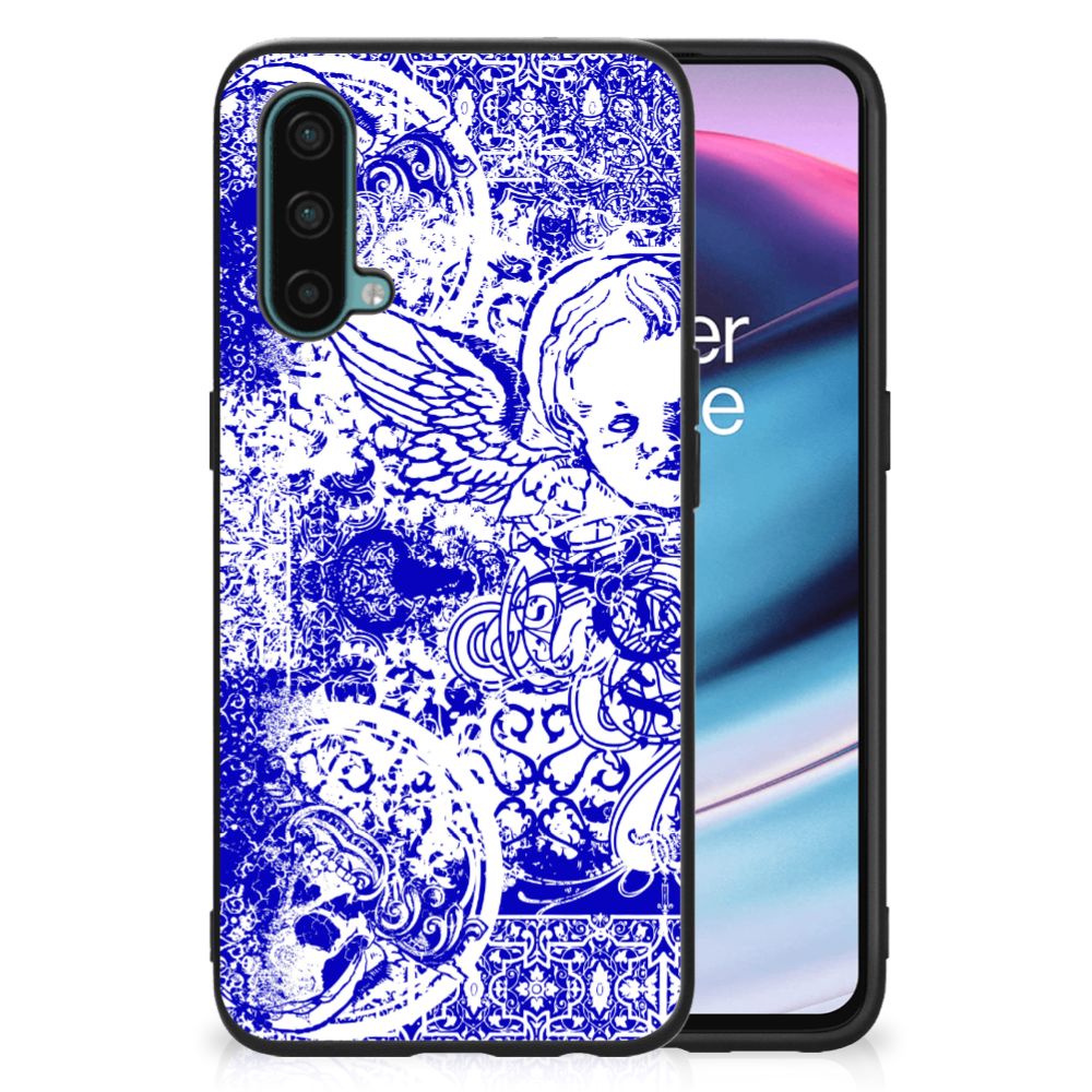Telefoonhoesje OnePlus Nord CE 5G Angel Skull Blauw B2C Telecom