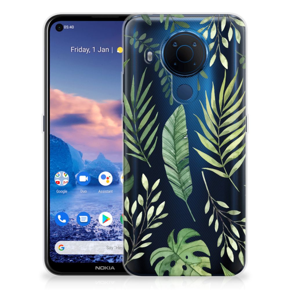Nokia 5.4 TPU Case Leaves