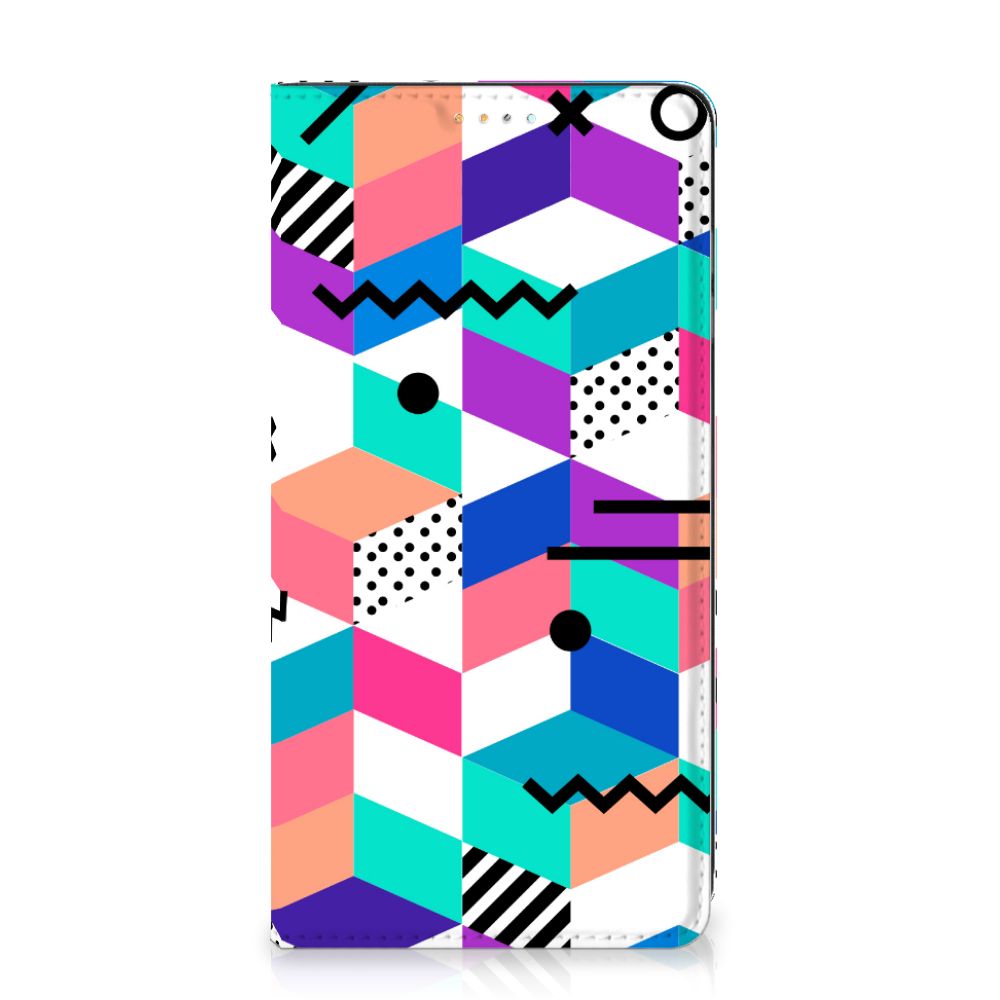 Samsung Galaxy A32 4G | A32 5G Enterprise Editie Stand Case Blokken Kleurrijk - B2C Telecom
