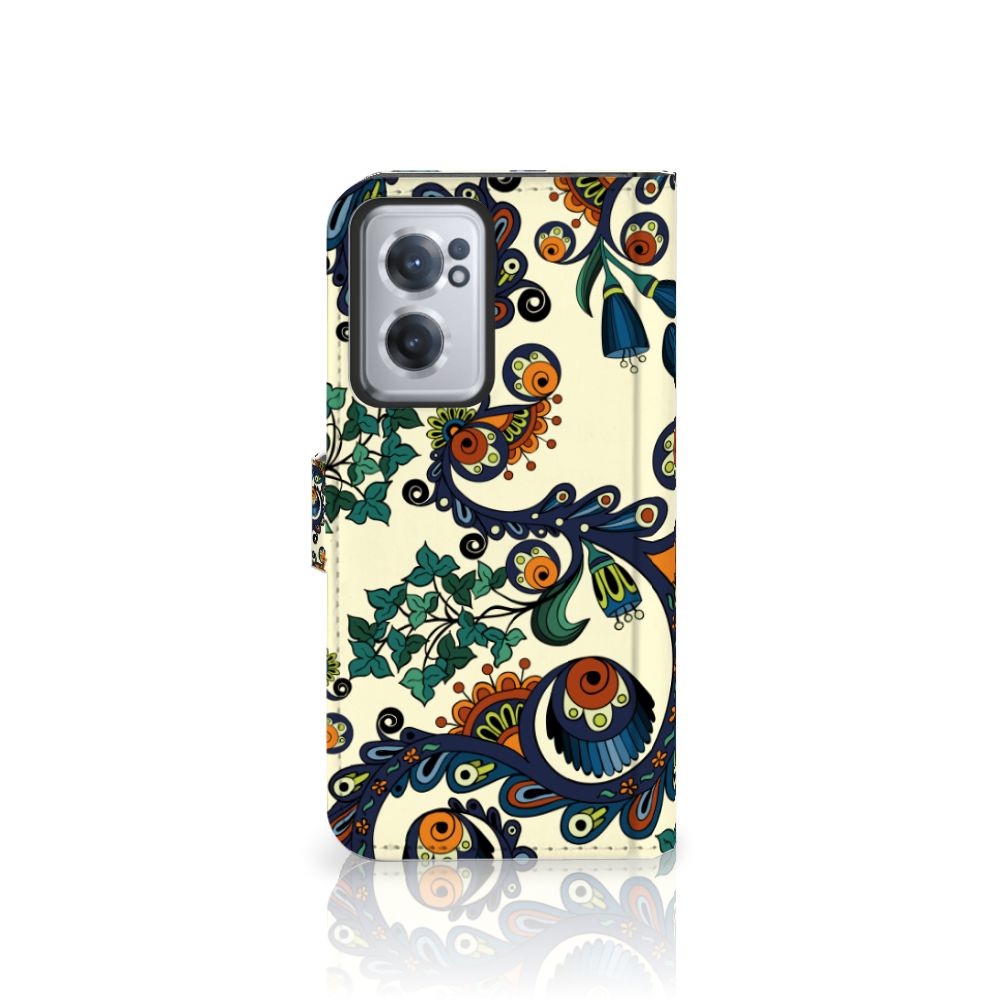 Wallet Case OnePlus Nord CE 2 Barok Flower