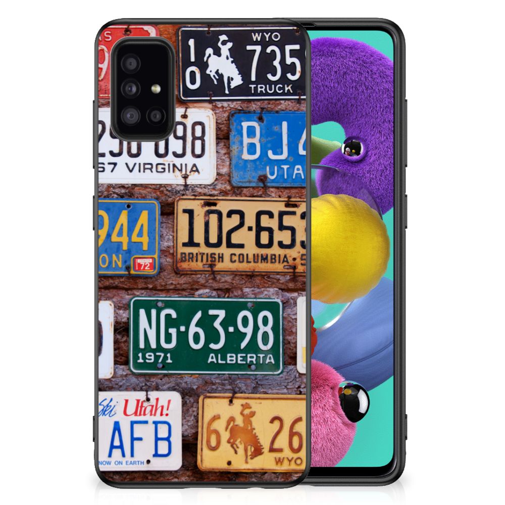 Samsung Galaxy A51 Grip Case Kentekenplaten