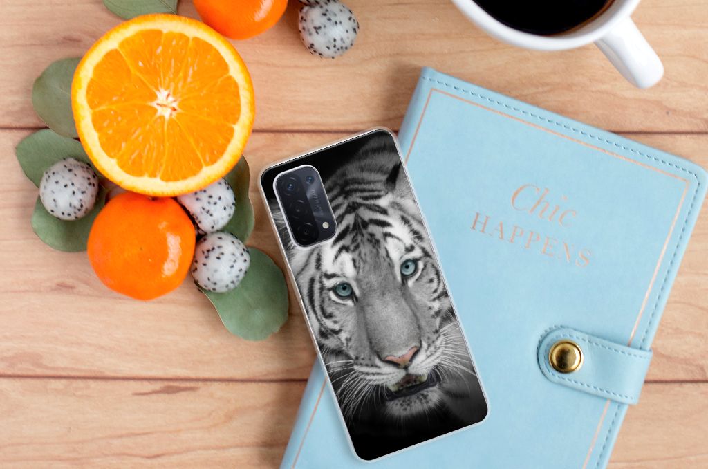 OPPO A93 5G TPU Hoesje Tijger