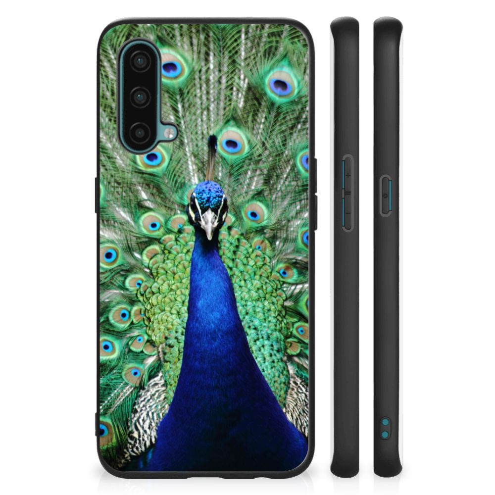 OnePlus Nord CE 5G Dierenprint Telefoonhoesje Pauw B2C Telecom