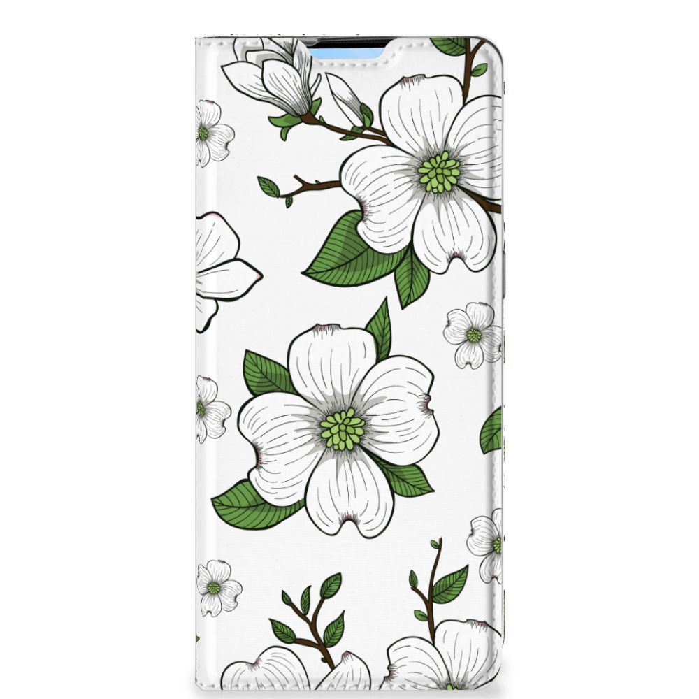 OPPO Reno4 Pro 5G Smart Cover Dogwood Flowers - B2C Telecom