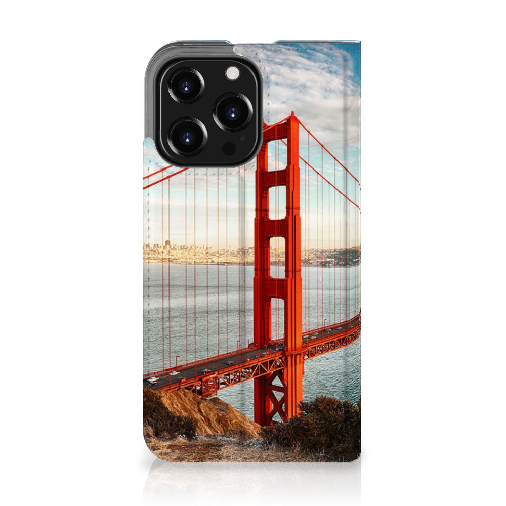 iPhone 13 Pro Book Cover Golden Gate Bridge - B2C Telecom