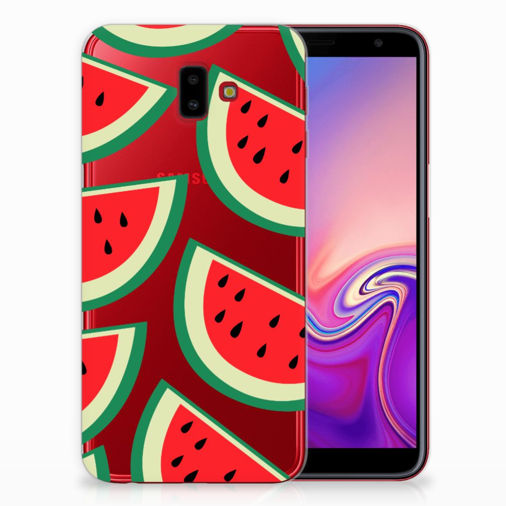 Samsung Galaxy J6 Plus (2018) Siliconen Case Watermelons