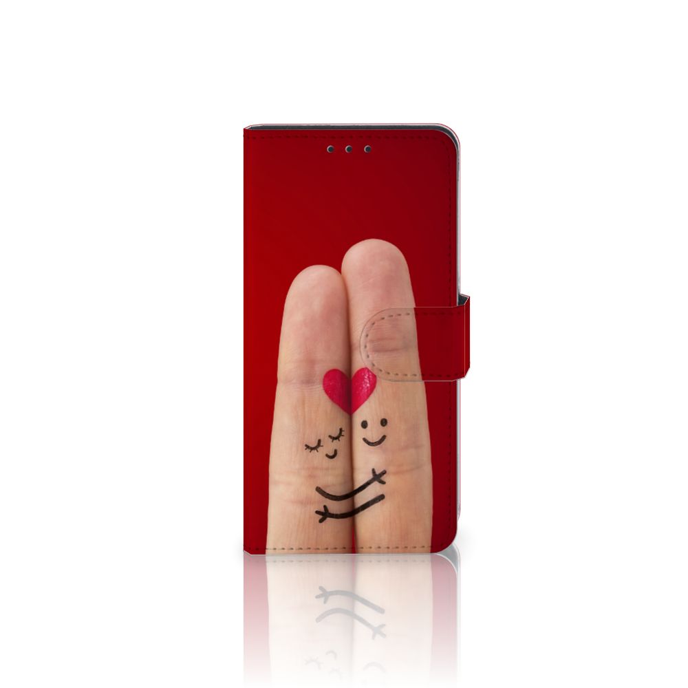 Huawei P40 Wallet Case met Pasjes Liefde - Origineel Romantisch Cadeau