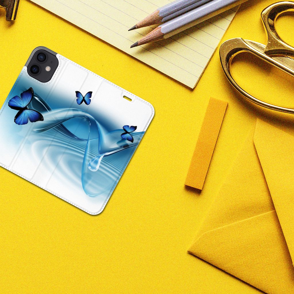 iPhone 12 Mini Hoesje maken Vlinders - B2C Telecom
