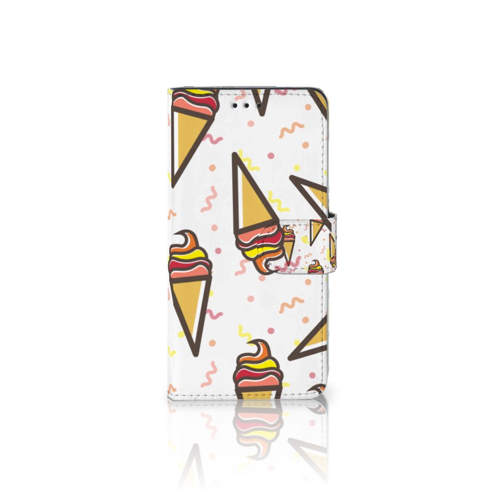 Huawei P10 Lite Book Cover Icecream