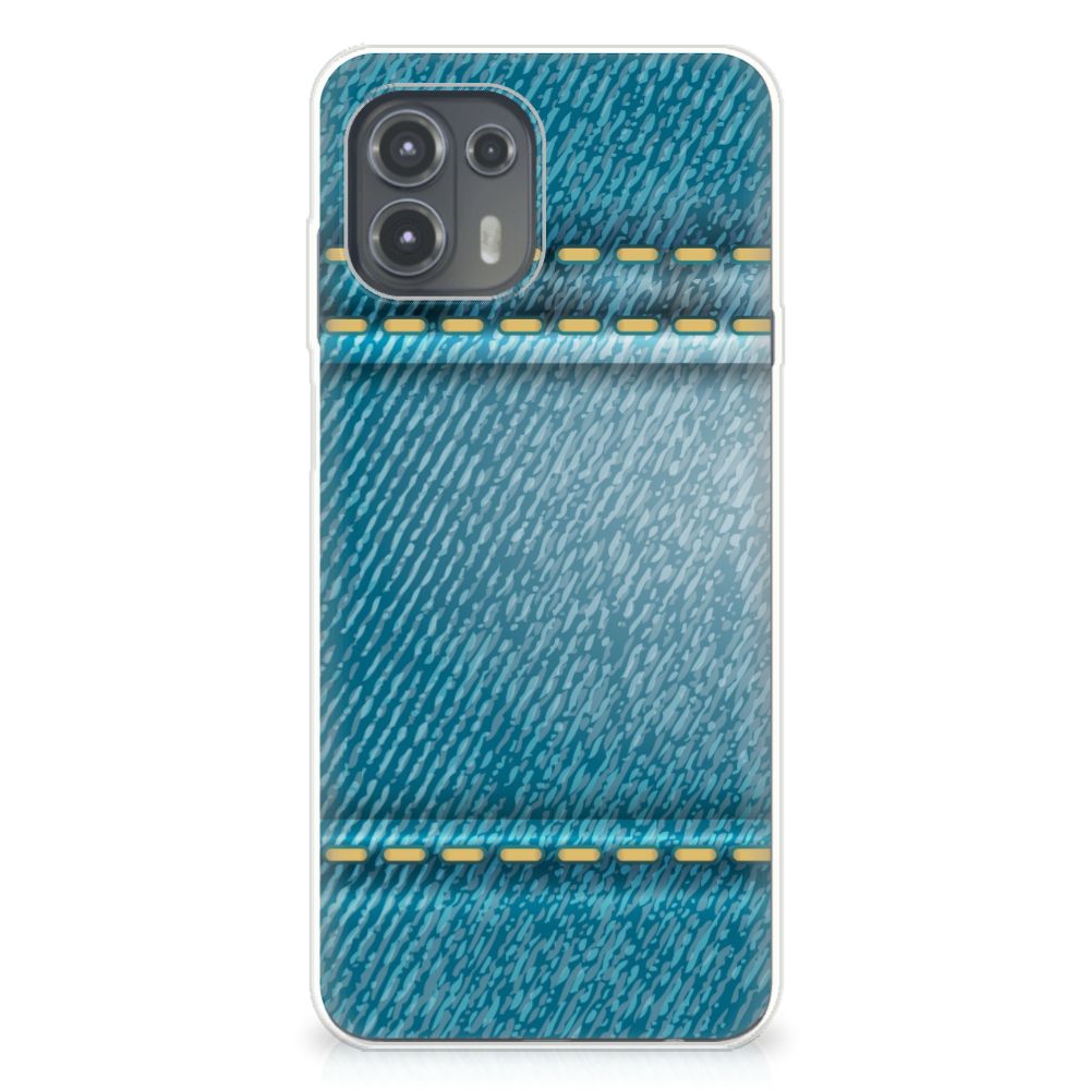 Motorola Edge 20 Lite Silicone Back Cover Jeans B2C Telecom