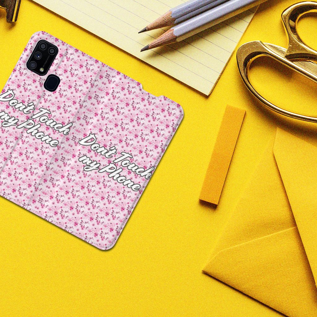 Samsung Galaxy M31 Design Case Flowers Pink DTMP - B2C Telecom