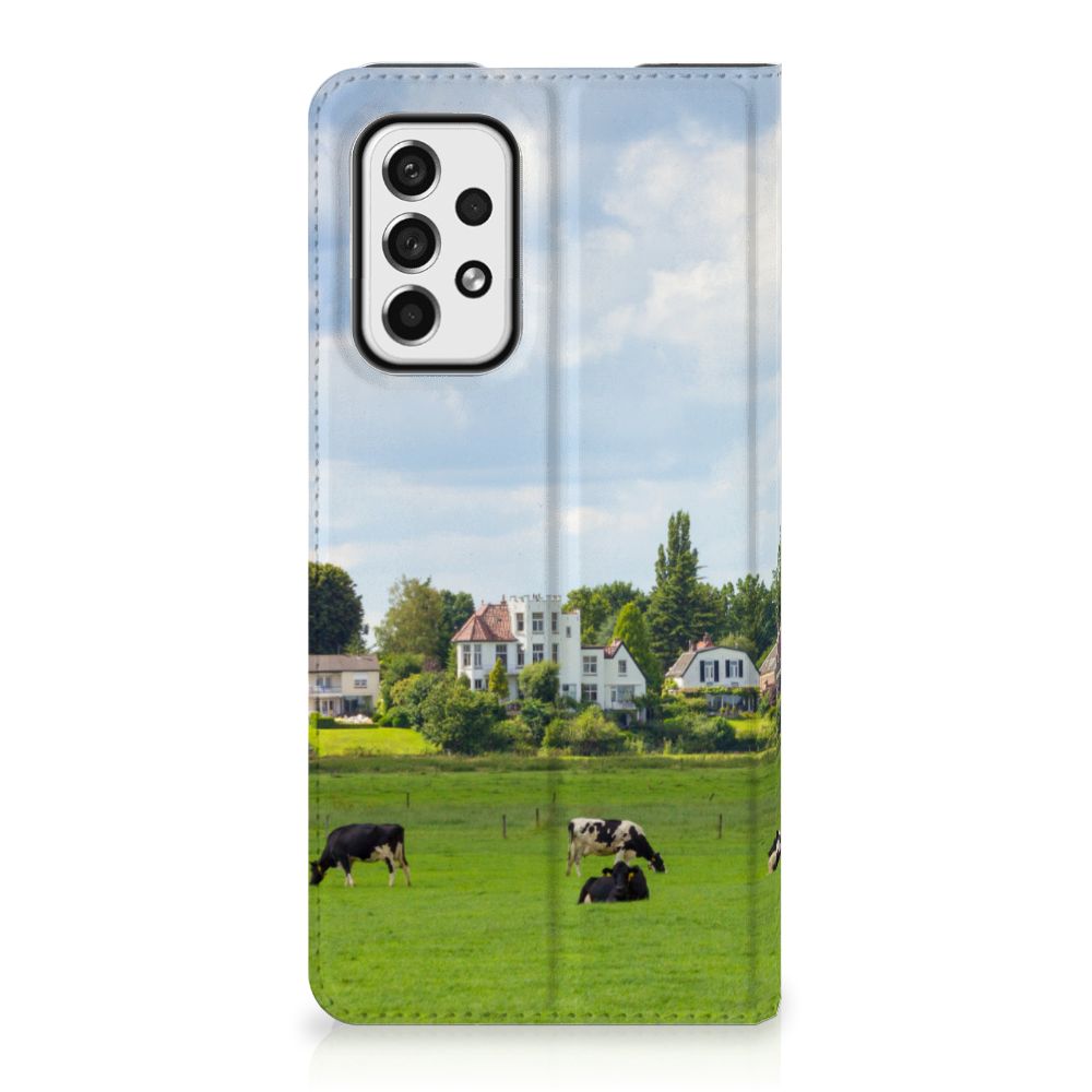 Samsung Galaxy A73 Hoesje maken Koeien - B2C Telecom