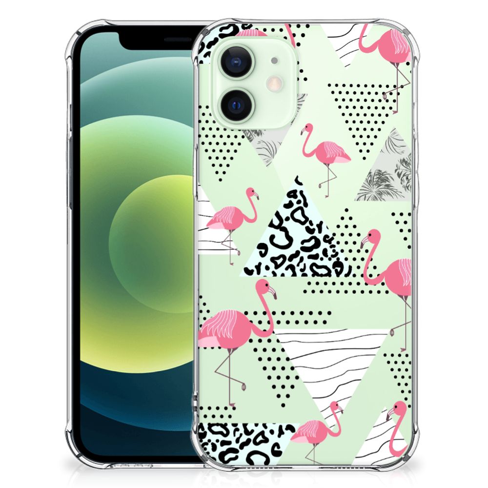 iPhone 12 Mini Case Anti-shock Flamingo Triangle B2C Telecom