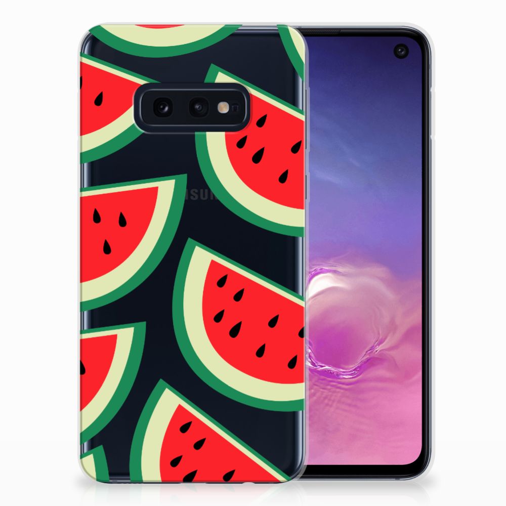 Samsung Galaxy S10e Siliconen Case Watermelons