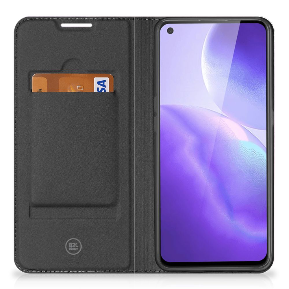 Bookcase OPPO Find X3 Lite Pink Purple Paint