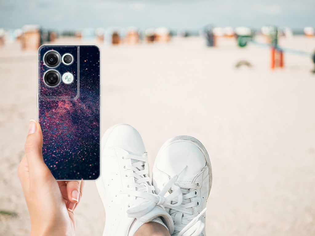 OPPO Reno8 Pro TPU Hoesje Stars B2C Telecom