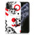 Silicone Back Case Apple iPhone 11 Pro Skull Red