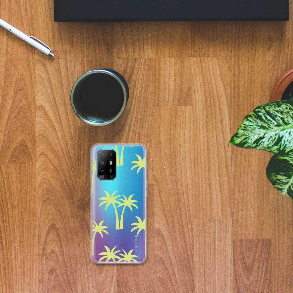 OPPO A94 5G | Reno5 Z TPU Case Palmtrees