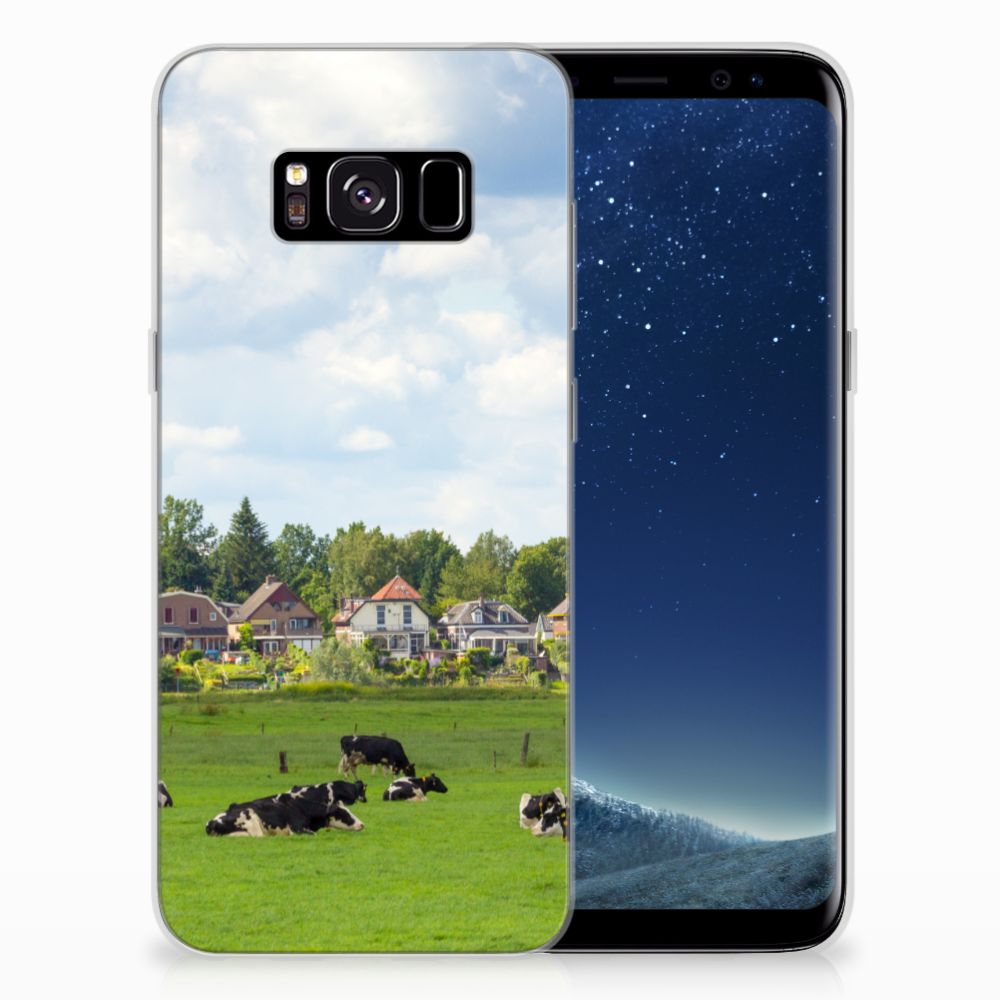 Samsung Galaxy S8 TPU Hoesje Koeien