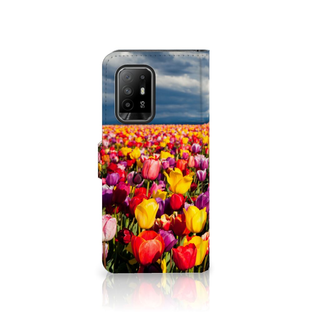OPPO Reno5 Z | A94 5G Hoesje Tulpen