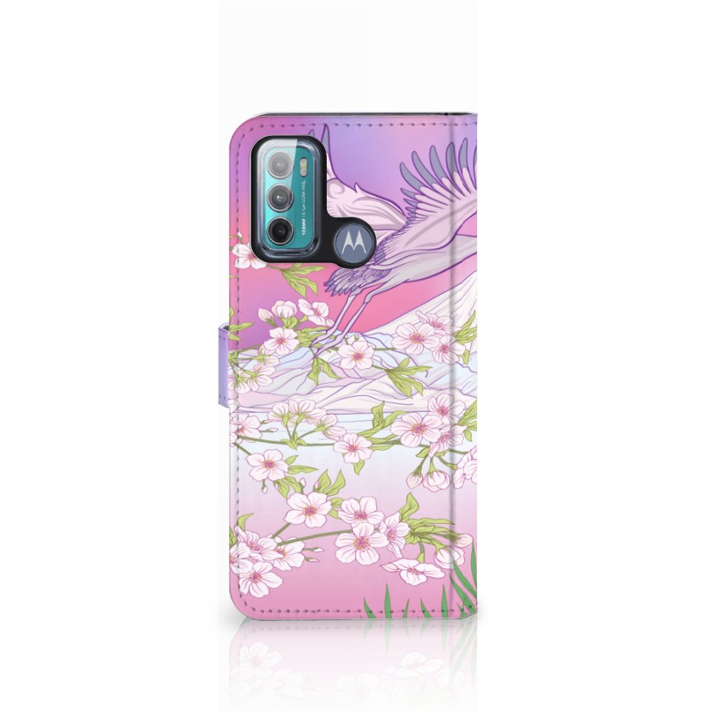 Motorola Moto G60 Telefoonhoesje met Pasjes Bird Flying