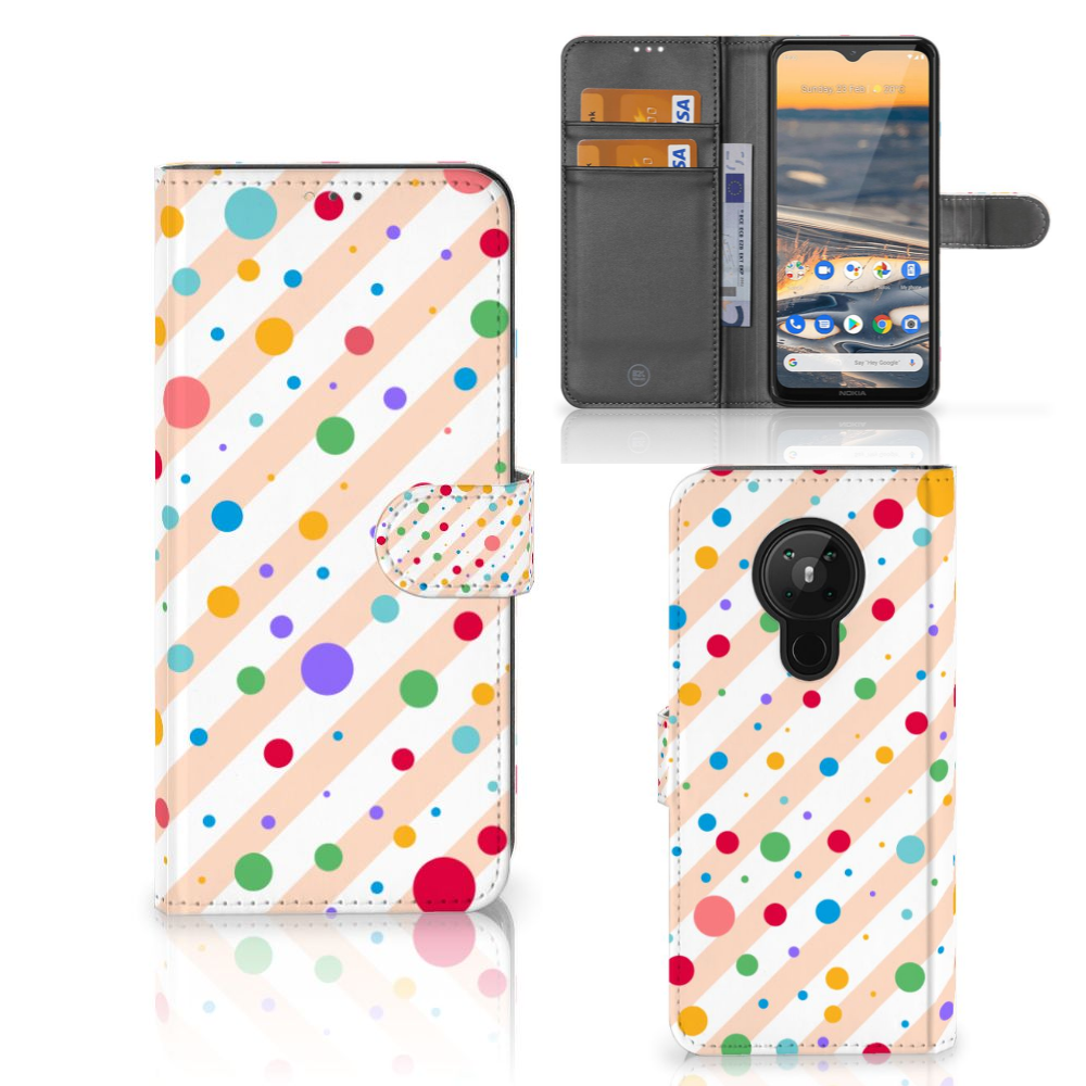 Nokia 5.3 Telefoon Hoesje Dots